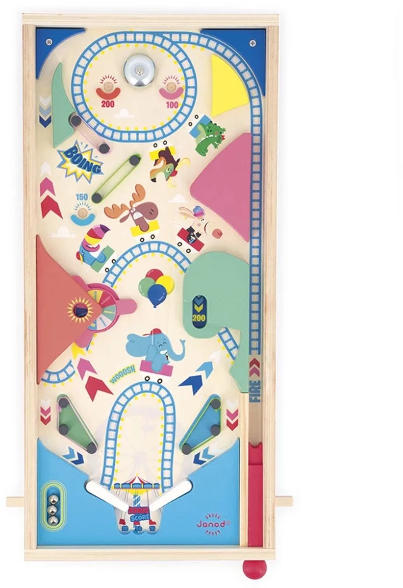 Applepop - Flipperkast kermis de Janod en Multicolore – photo du produit