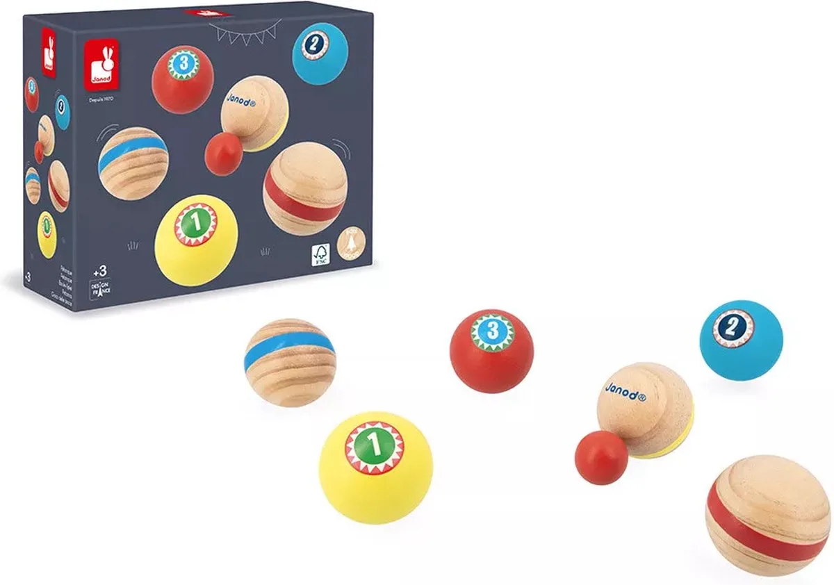 Applepop Boule-spel van Janod – productfoto