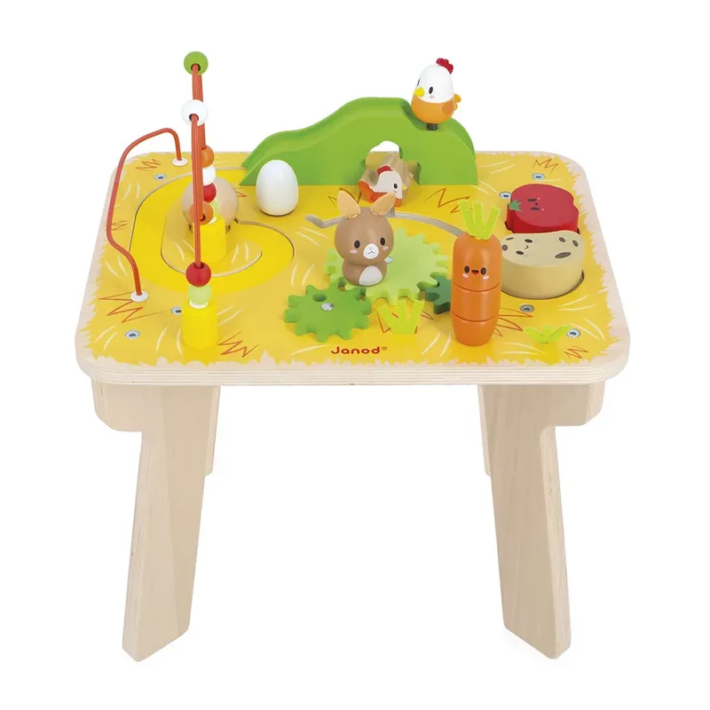 Boerderij - Activiteitentafel by Janod in Multicolour – product photo 2 of 6