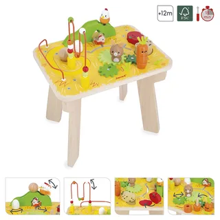 Boerderij - Activiteitentafel by Janod in Multicolour – product photo 4 of 6