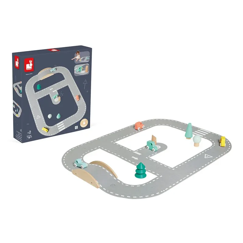 Bolid - Vilten circuit by Janod in Grey – product photo 2 of 6