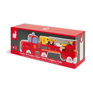 Brandweerwagen (360 Graden Draaibaar) by Janod in Story – product photo 2 of 4