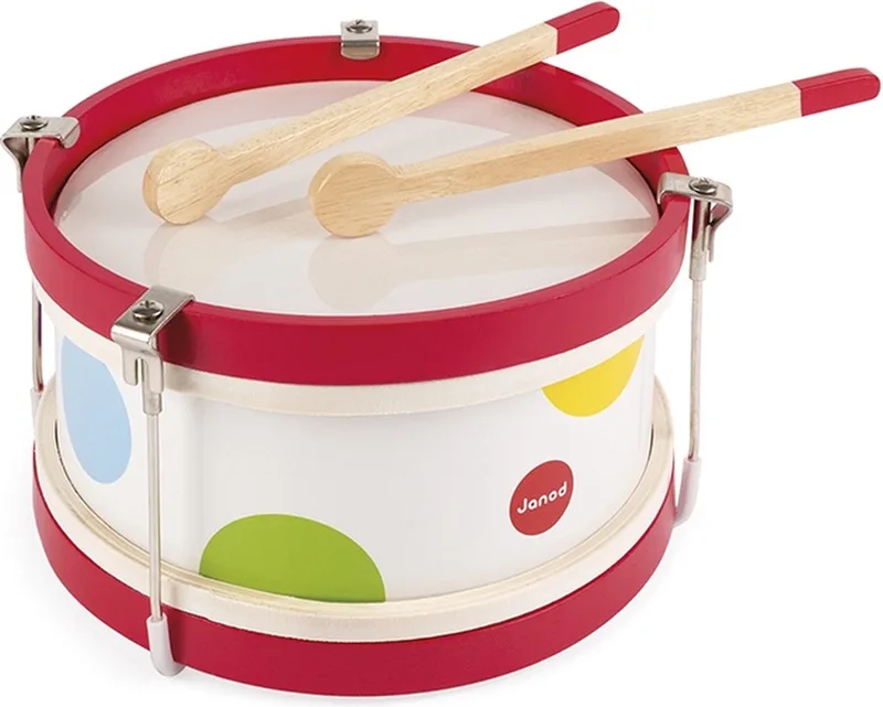 Confetti - Mijn eerste trommel - Voor kleine muzikanten by Janod in Multicolour – product photo