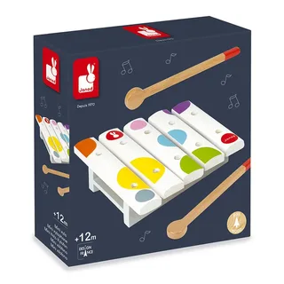 Confetti - Mini xylofoon fra Janod i Flerfarvet – produktbillede 2 af 4