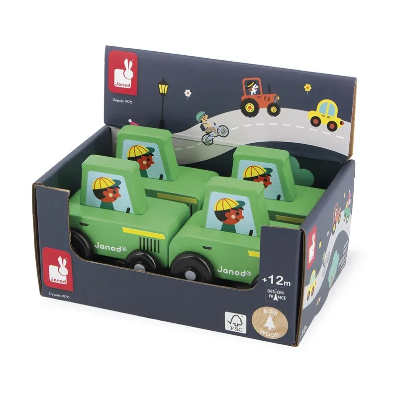 Cross Roads Groene Tractor de Janod – photo du produit 6 sur 6
