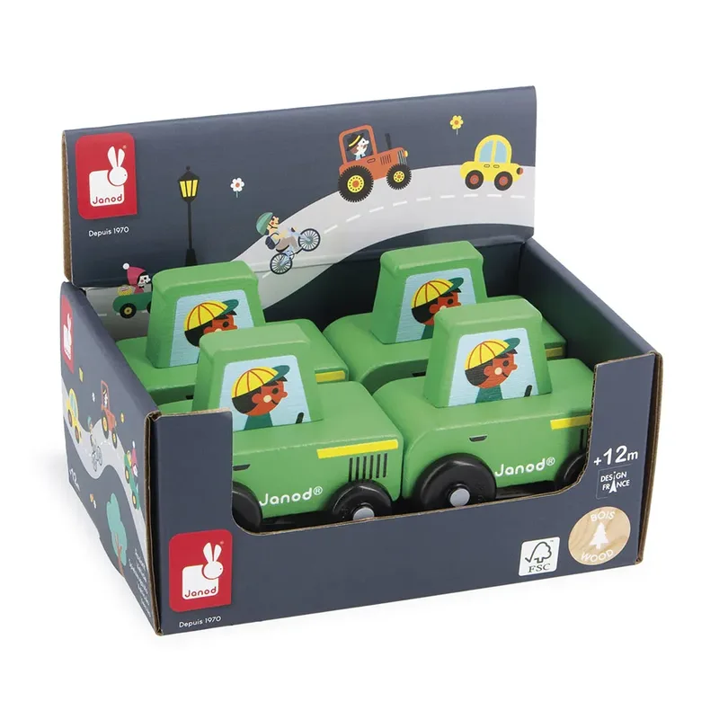 Cross Roads Groene Tractor de Janod – photo du produit 5 sur 6