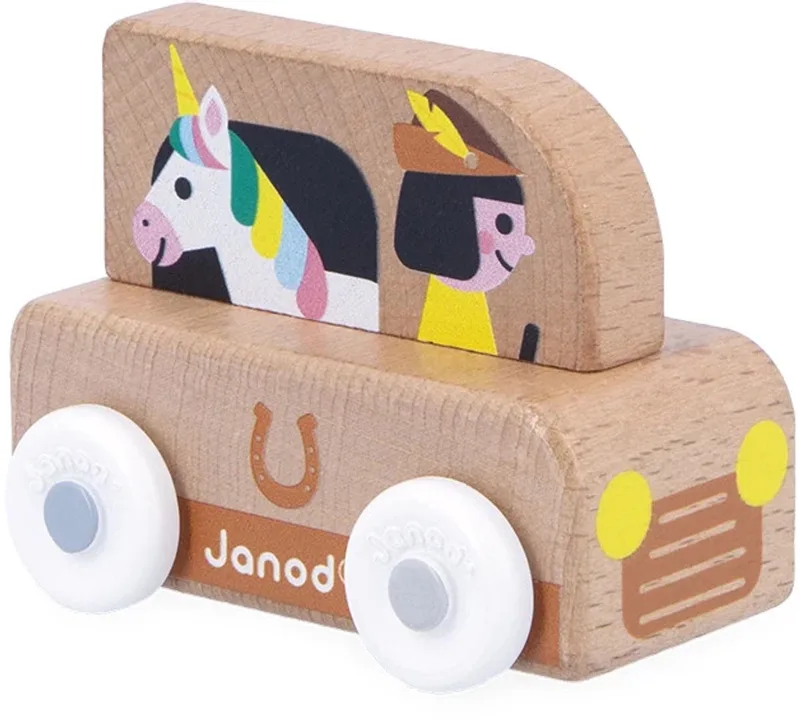 Cross Roads - Houten de Janod en Unicorn Bus – photo du produit