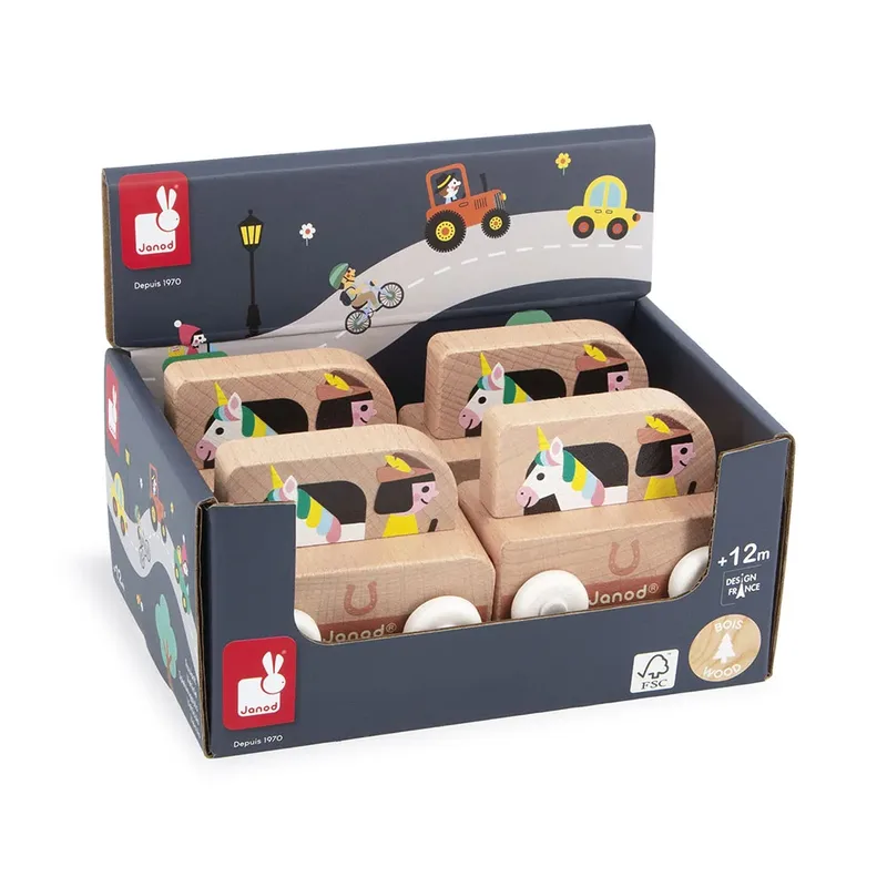 Cross Roads - Houten von Janod in Unicorn Bus – Produktfoto 5 von 6