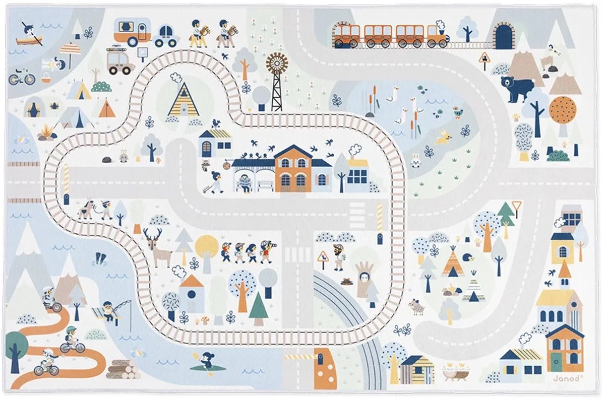 Cross Roads - Speelmat fra Janod i De Bergvallei – produktbillede
