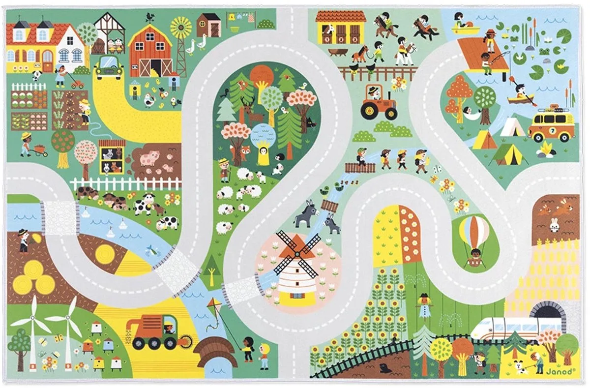 Cross Roads - Speelmat de Janod en Het Platteland – photo du produit