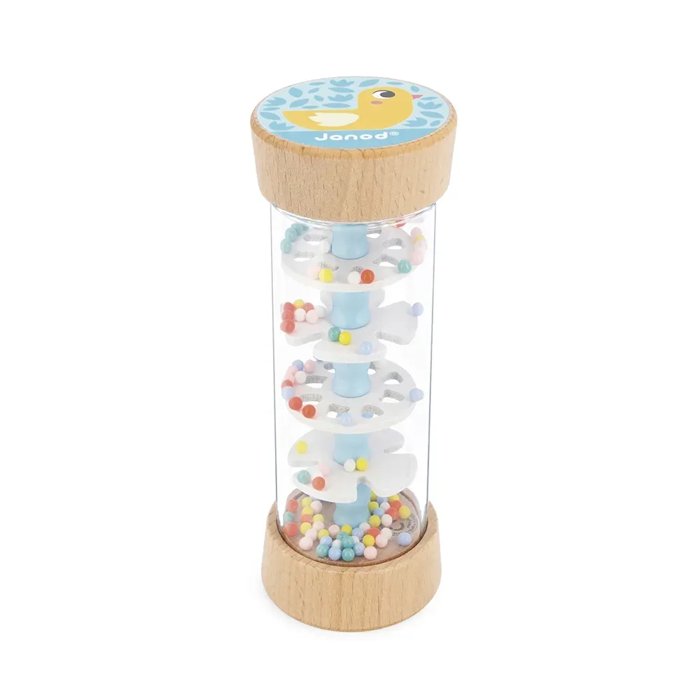 Duck Rainstick Bamse fra Janod – produktbillede