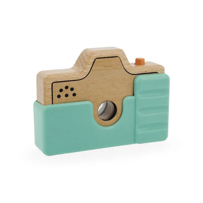 Fotocamera - Met geluid, flits en caleidoscoop by Janod in Houtkleurig – product photo 6 of 6