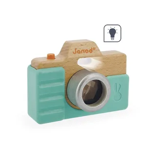 Fotocamera - Met geluid, flits en caleidoscoop by Janod in Houtkleurig – product photo 3 of 6