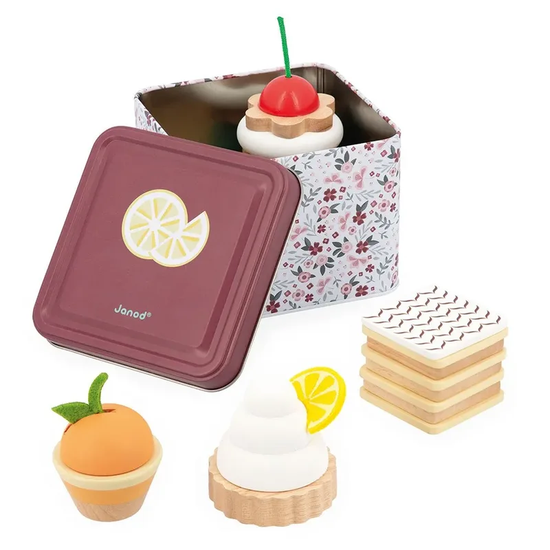 Gedraaide Doos Met Pastelkrijtjes van Janod – productfoto