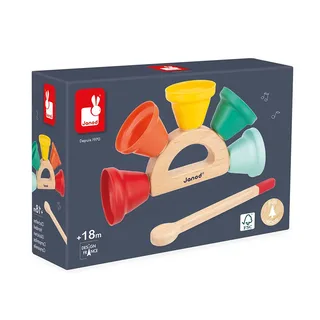 Gioia - 5 Metalen bellen by Janod in Multicolour – product photo 5 of 6