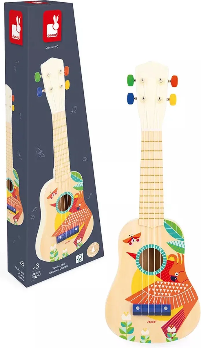 Gioia - Ukelele van Janod in Meerkleurig – productfoto