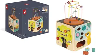 Houten activiteitenkubus - Met van Janod in Looping – productfoto 1 van 6