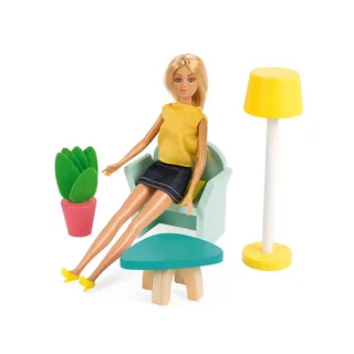 Houten poppenhuis - doll's house de Janod en Happy Day – photo du produit 5 sur 6