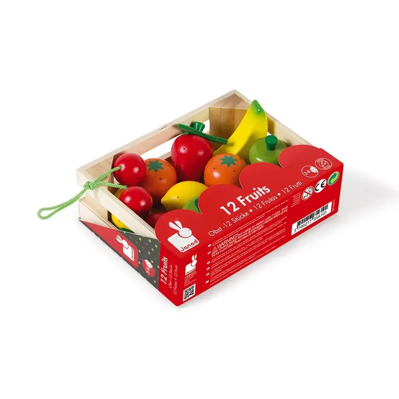 Janod 12 Fruitkist by Janod – product photo