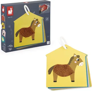 Kartonnen voelkaarten by Janod in Boerderij – product photo 1 of 6