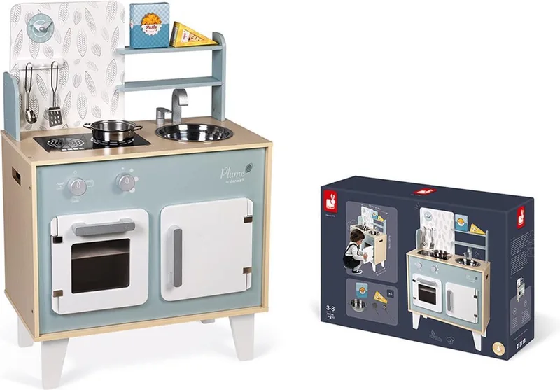 Keuken - Speelgoedkeuken by Janod in Wooden Feather – product photo