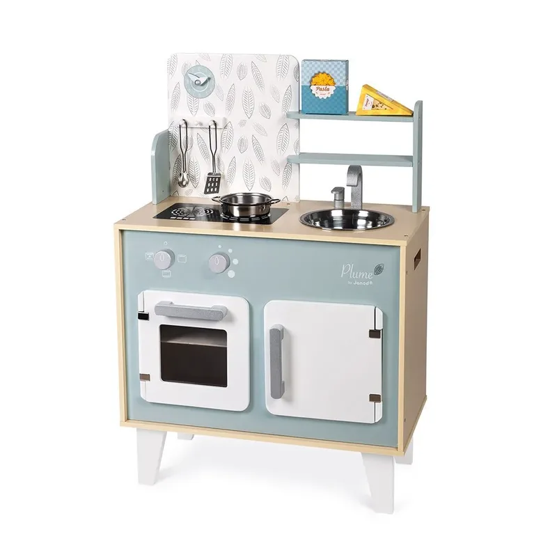 Keuken - Speelgoedkeuken de Janod en Wooden Feather – photo du produit 3 sur 6