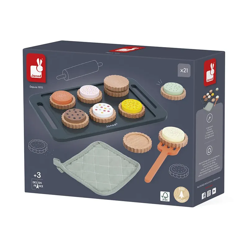 Koekjes bakken keukenset de Janod en Shiny Grandma – photo du produit 6 sur 6