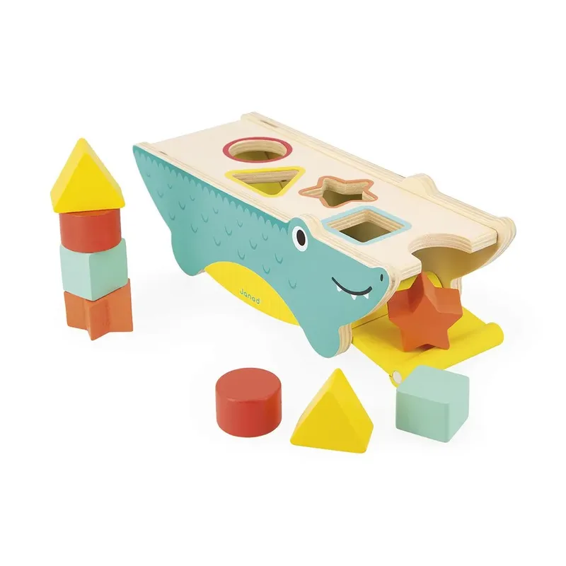 Krokodil Van De Vormen by Janod – product photo 5 of 6