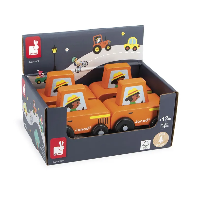 Kruispunt Rode Tractor by Janod – product photo 5 of 6