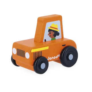 Kruispunt Rode Tractor by Janod – product photo 1 of 6