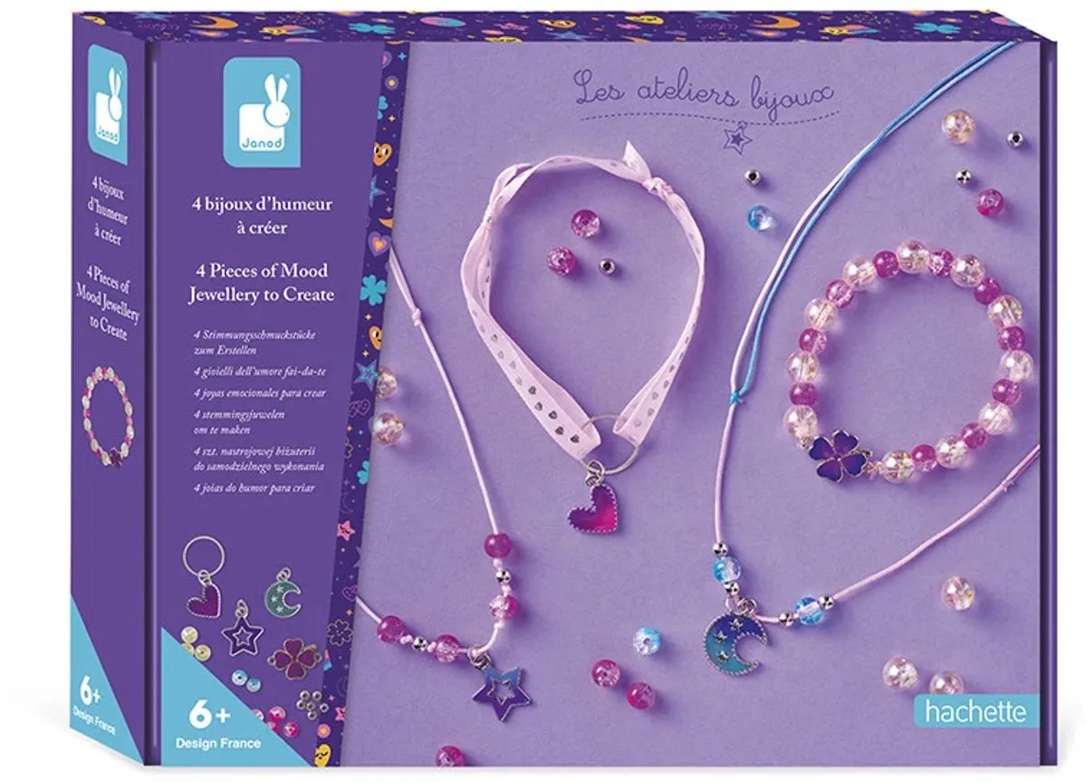 Les Ateliers Bijoux - Compleet knutselpakket om sieraden van Janod in Meerkleurig – productfoto