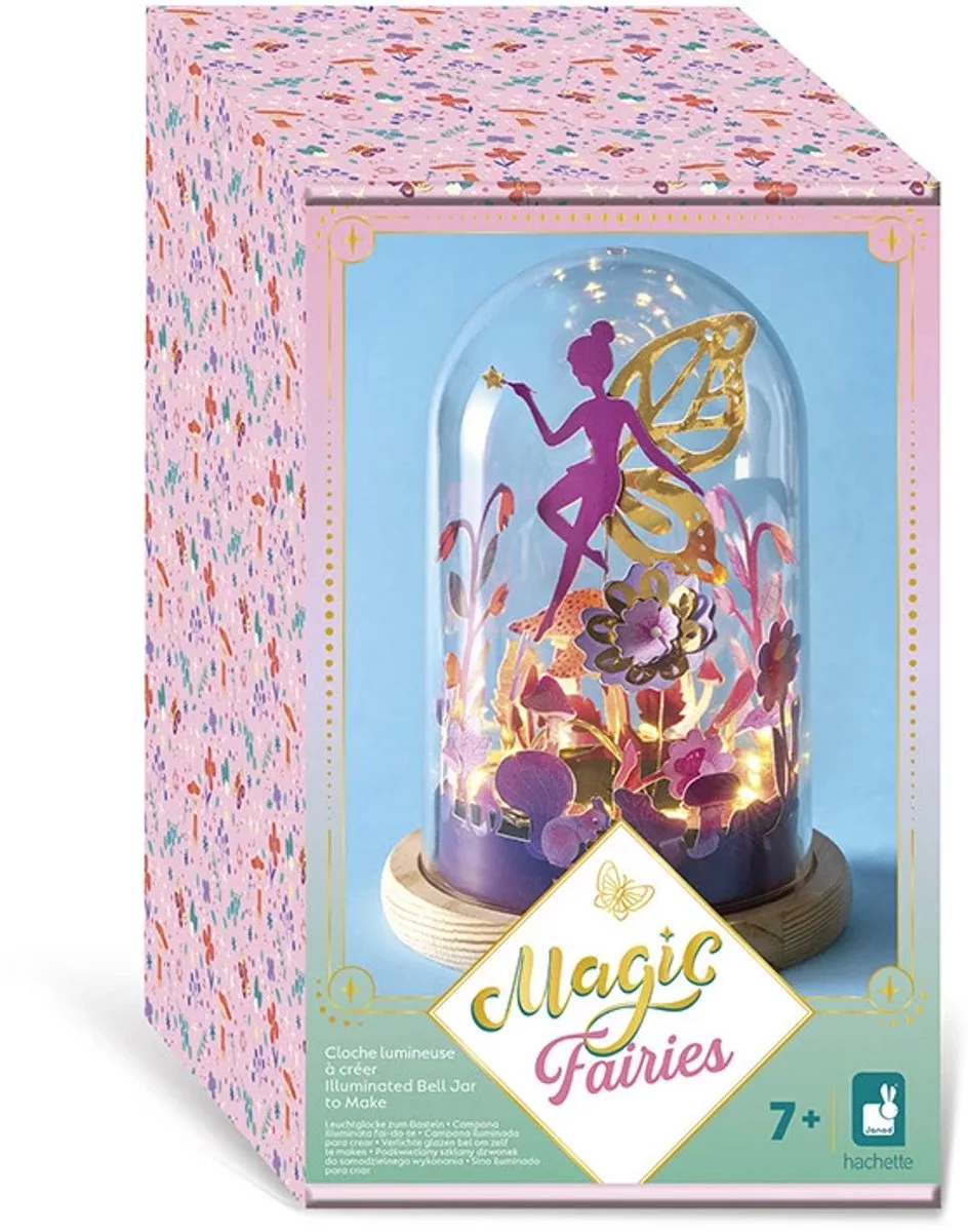 Cloche Magique Illuminée De Fées à Créer de Janod en Multicolore – photo du produit