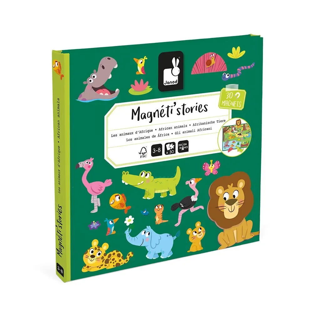 Magneti´stories Les Animaux D´afrique de Janod – photo du produit