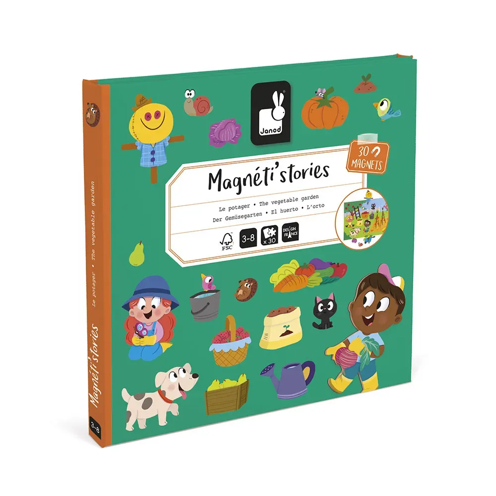 Magneti´stories De Moestuin van Janod – productfoto