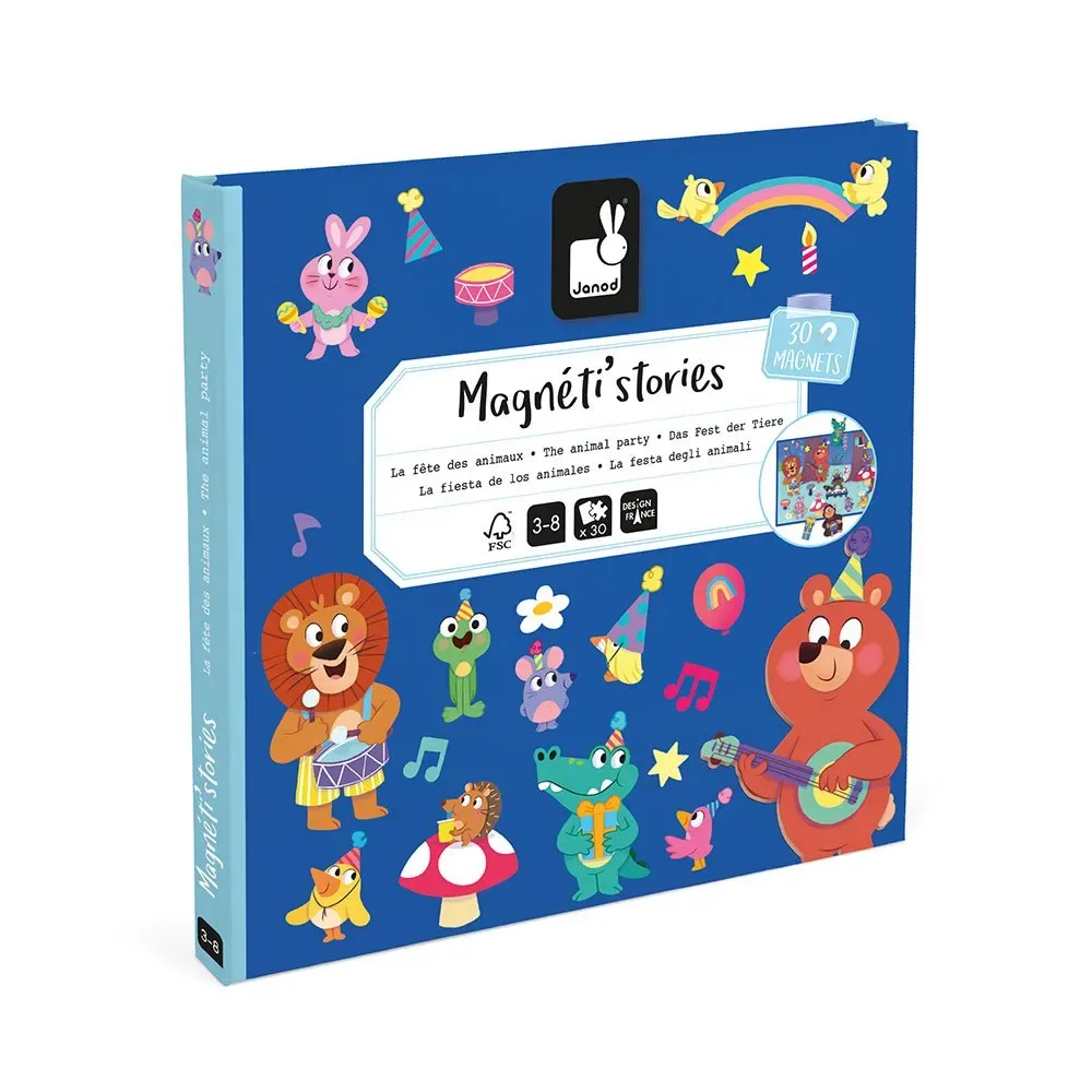 Magneti´stories La Fête Des Animaux de Janod – photo du produit