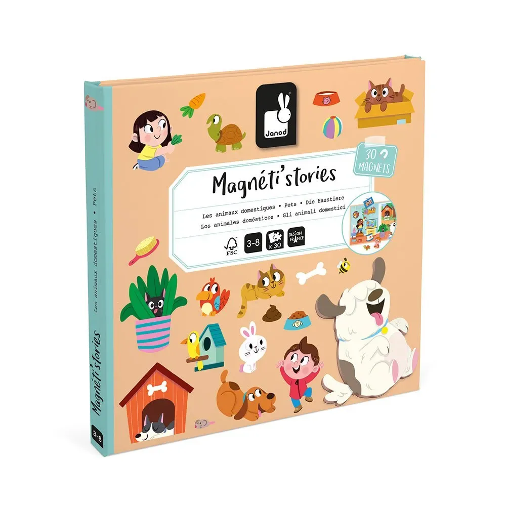 Magneti´stories Huisdieren van Janod – productfoto