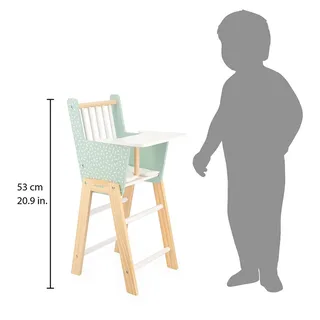Poppenstoel - Voor poppen tot 42 cm - Inclusief kussen by Janod in Zen – product photo 5 of 6