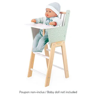 Poppenstoel - Voor poppen tot 42 cm - Inclusief kussen by Janod in Zen – product photo 4 of 6