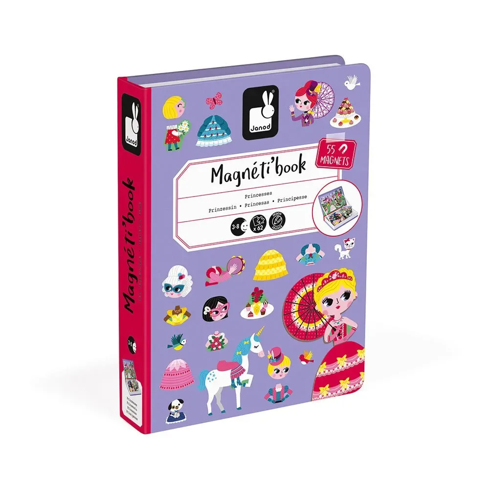 Jouet éducatif Princesses Magneti´book de Janod – photo du produit