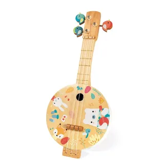 Pure - Houten banjo met pastelkleuren by Janod in Multicolour – product photo 5 of 5