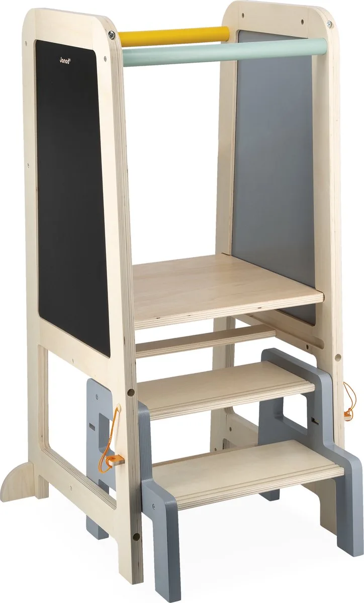 Schoolbord - Verstelbare leertoren by Janod in Multicolour – product photo