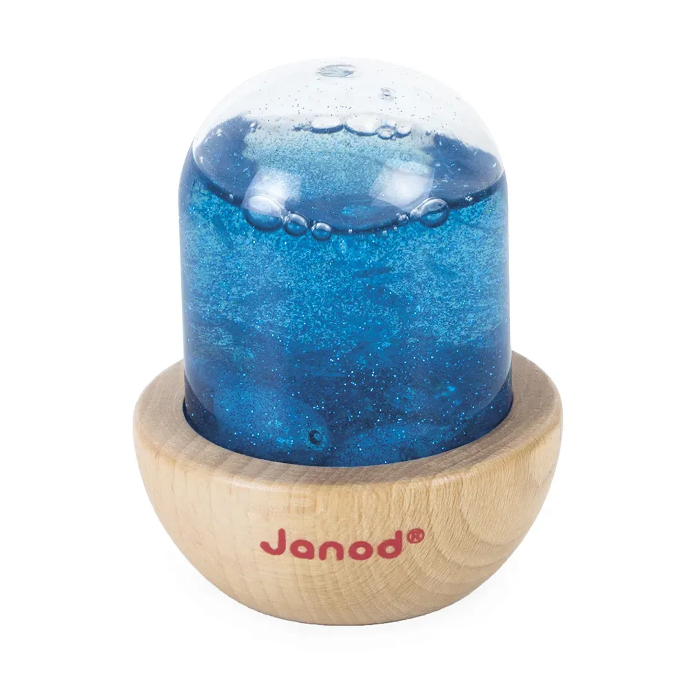 Sensory Bubbles Knuffelbeer från Janod – produktbild