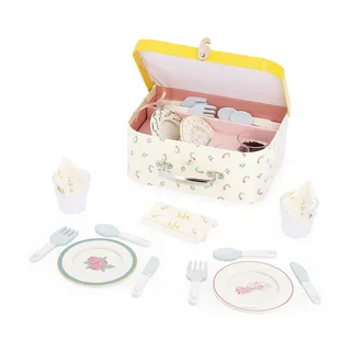 Shiny Grandma - Picknickkoffer speelgoed fra Janod i Flerfarvet – produktbillede 2 af 6