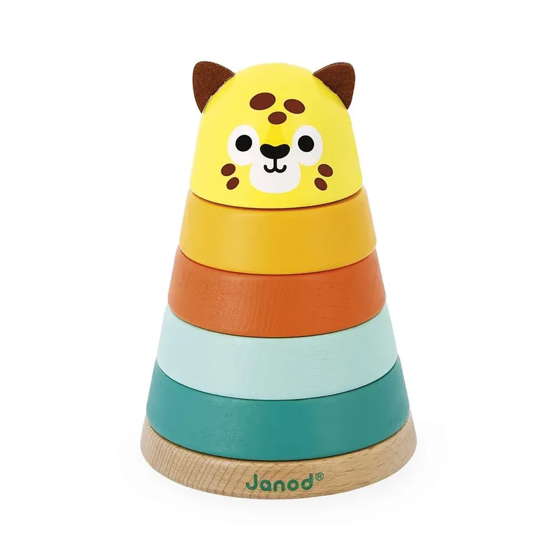 Stapelbare Jaguar fra Janod – produktbillede