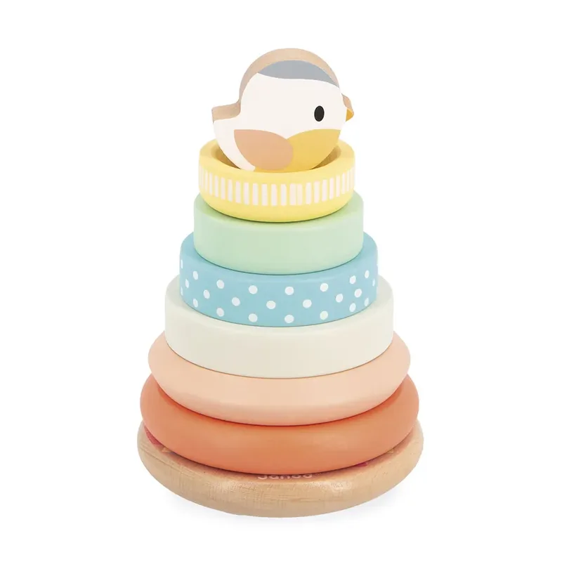 Stapeltoren - Vogel by Janod in Pure – product photo 4 of 6