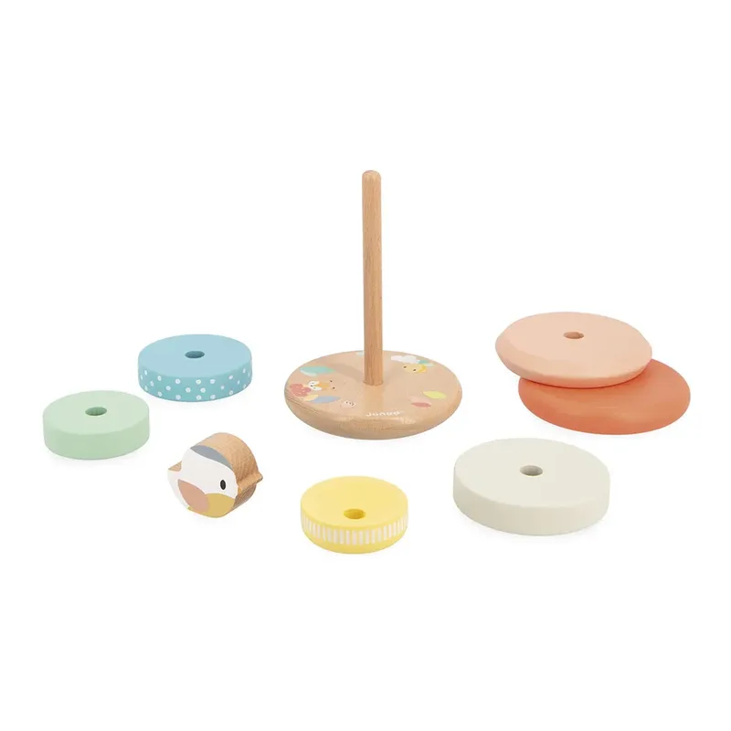 Stapeltoren - Vogel by Janod in Pure – product photo 6 of 6