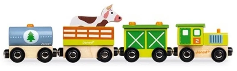 Story - Magnetische trein by Janod in Boerderij – product photo