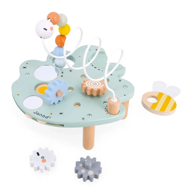 Sweet Cocoon - Houten activiteitentafel blad från Janod i Flerfärgad – produktbild 4 av 6