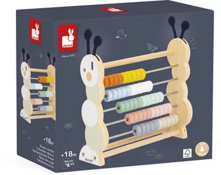 Sweet Cocoon - Houten telraam tups - Educatief Spel von Janod in Mehrfarbig – Produktfoto 1 von 6