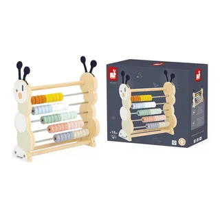 Sweet Cocoon - Houten telraam tups - Educatief Spel von Janod in Mehrfarbig – Produktfoto 6 von 6